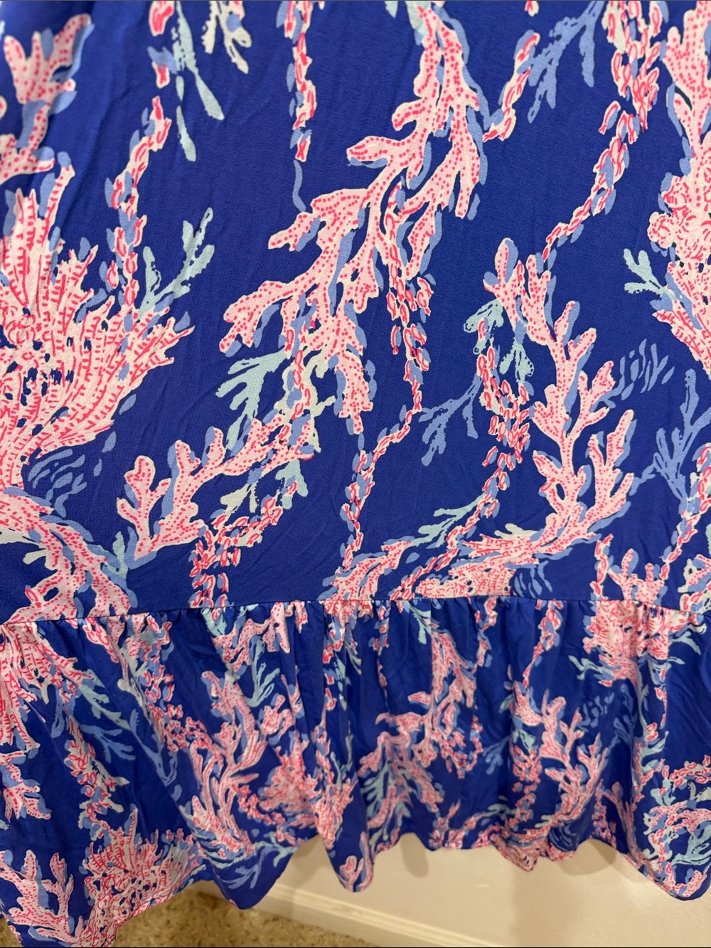 Lilly Pulitzer Madsen Midi Dress Swim On Over Large Dress - Picture 4 of 10